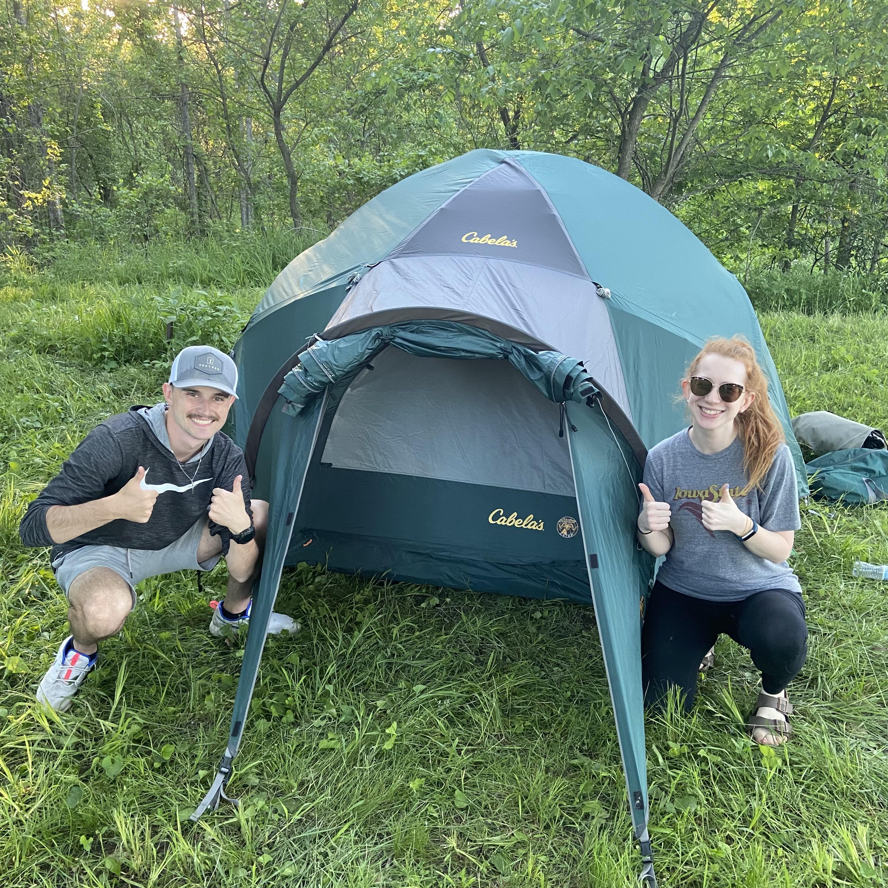 Camping with Adam's family and friends in Missouri during Memorial Day Weekend. We first said "I love you" to each other on this trip! 5.27.2022
