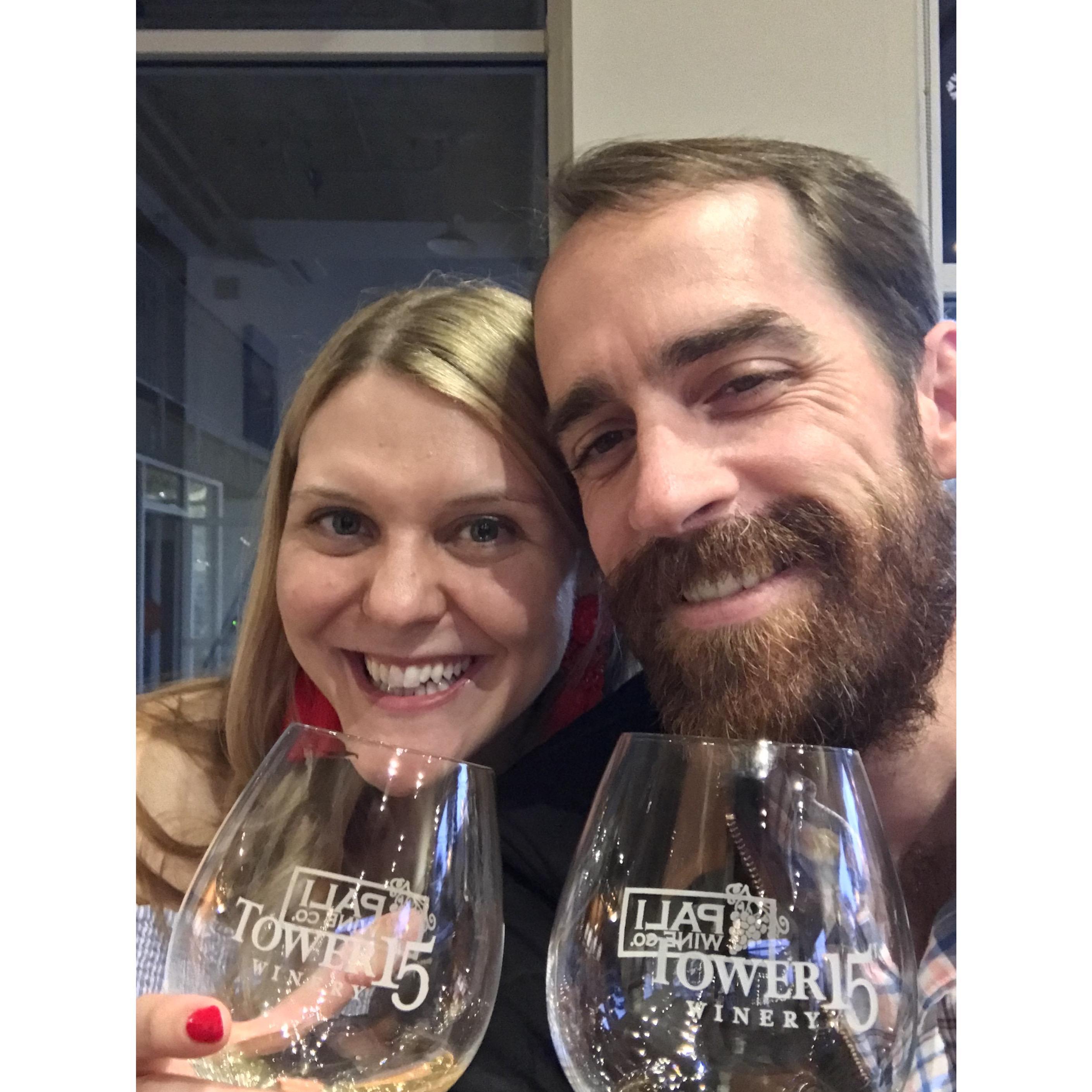 Pali, in Santa Barbara, is our favorite winery, bar none, and we enjoyed finding this gem upon recommendation from our friends Greg & Christy.