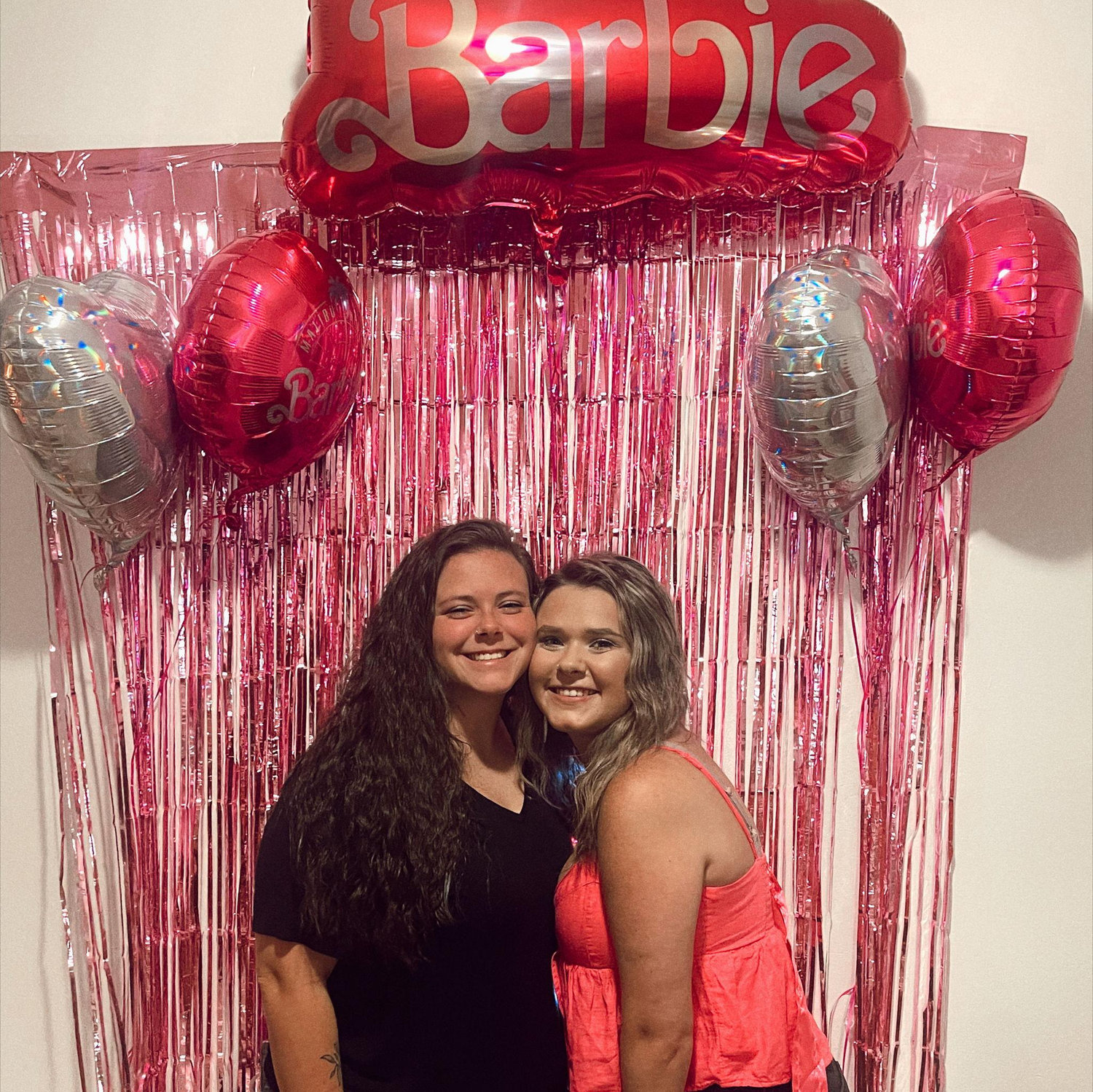 August 2023: Morgan's 23rd Barbie bash birthday party. Totally slayed thanks to Baleigh's epic planning!