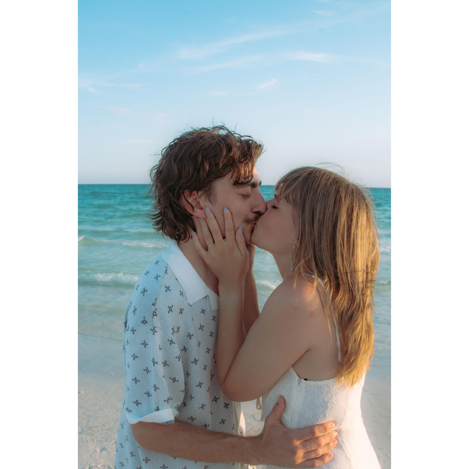our mini engagement photoshoot, feeling so elated!