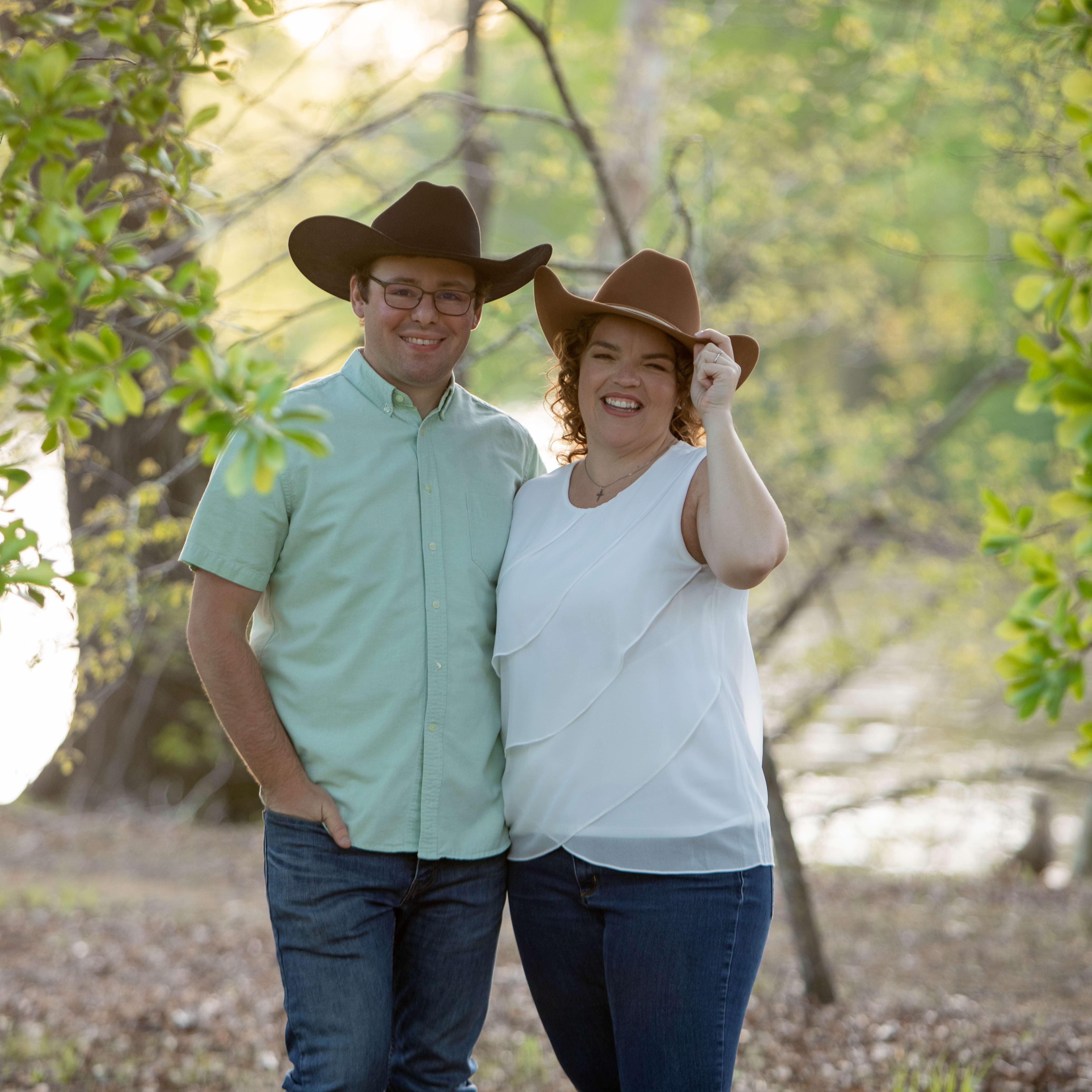 We got these hats during a weekend trip to Nashville together and love wearing them for the right occasions :)