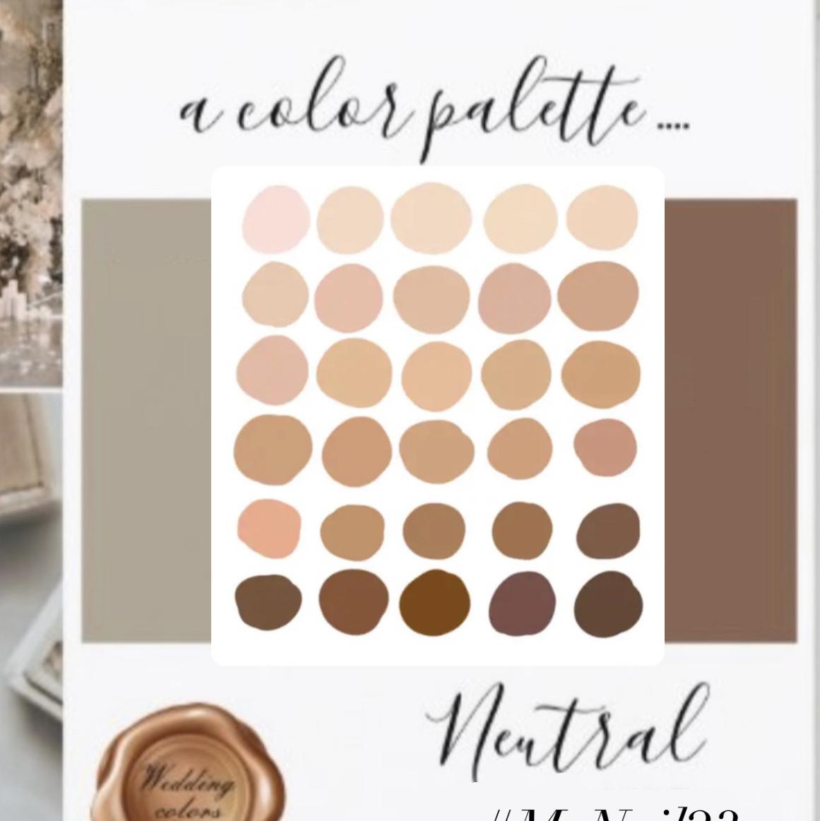 Shades for guest attire.