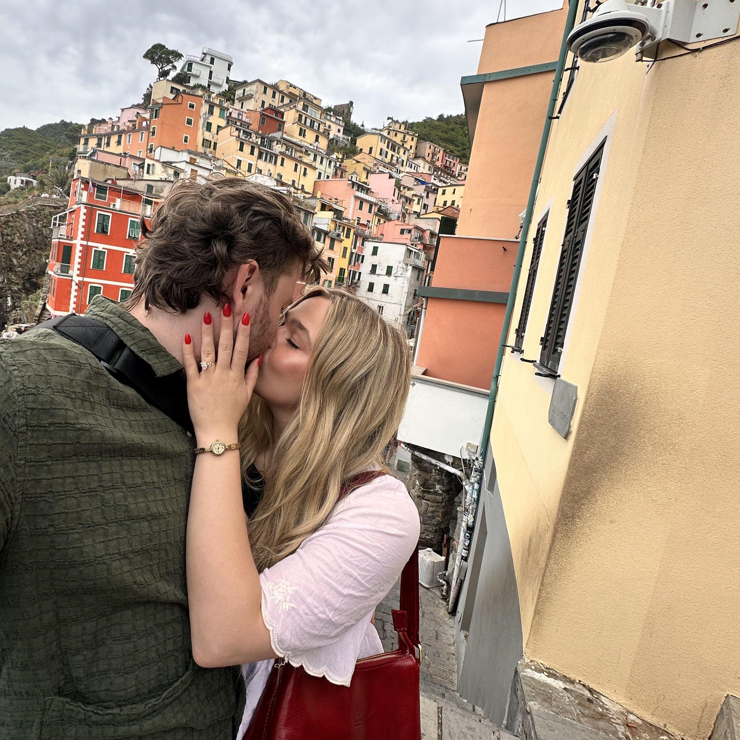 Us in Cinque Terre Italy