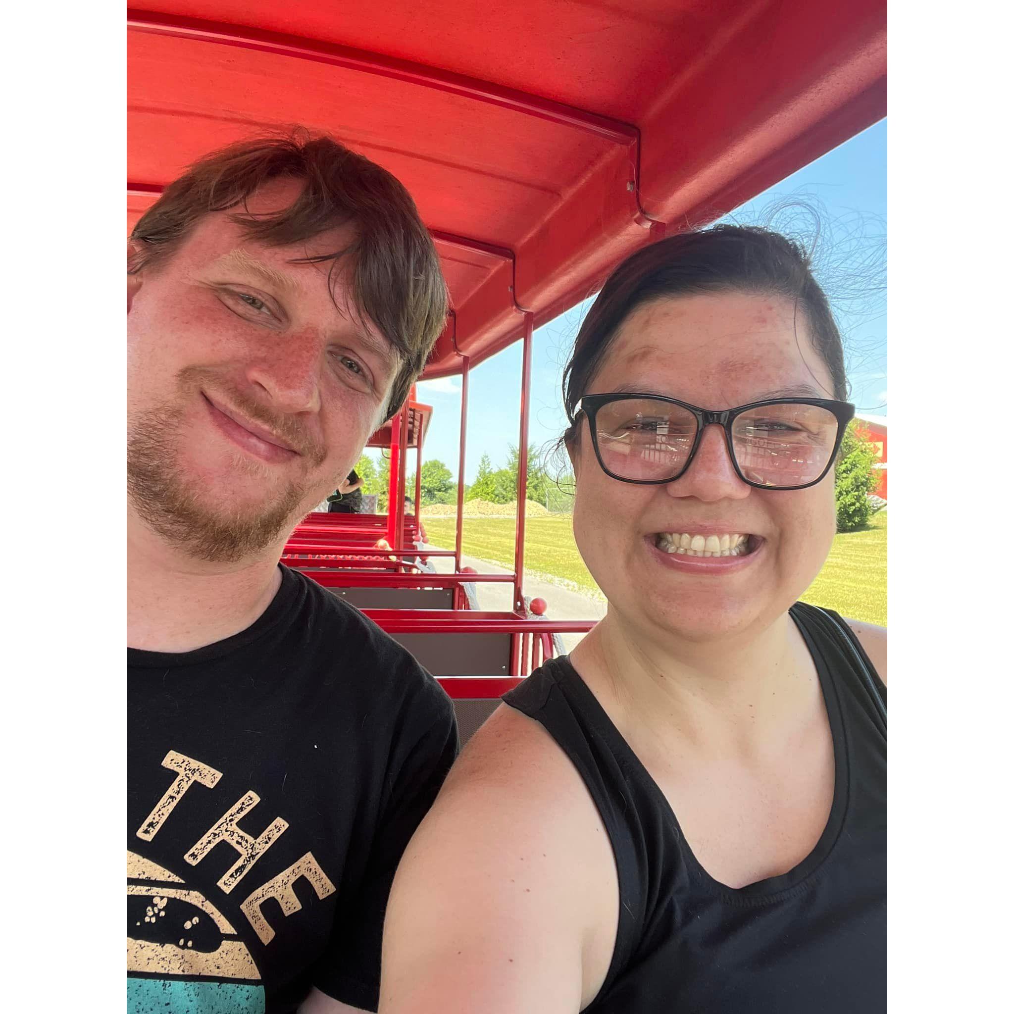 Our first adventure at Brights Zoo!