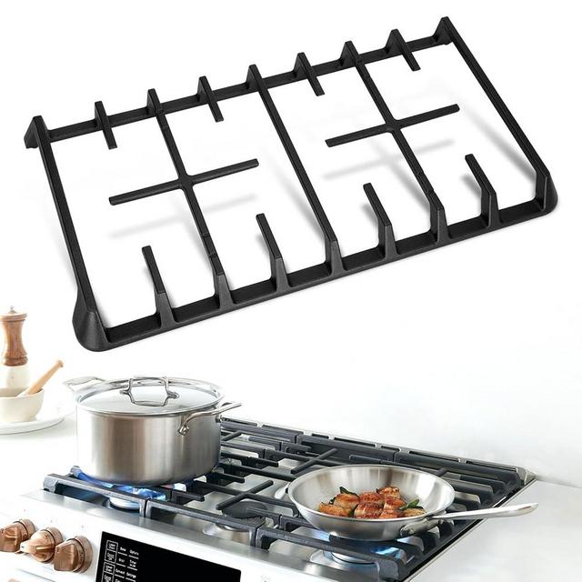 DG94-00937A Cast Iron Grates for Samsung Gas Range Surface Burner Grates Compatible With Samsung Stoves Nx58F5500SS Nx58H5600SS Nx58J5600SG Nx58R5601SS Nx58H9500WS etc Samsung Stove Replacement Parts