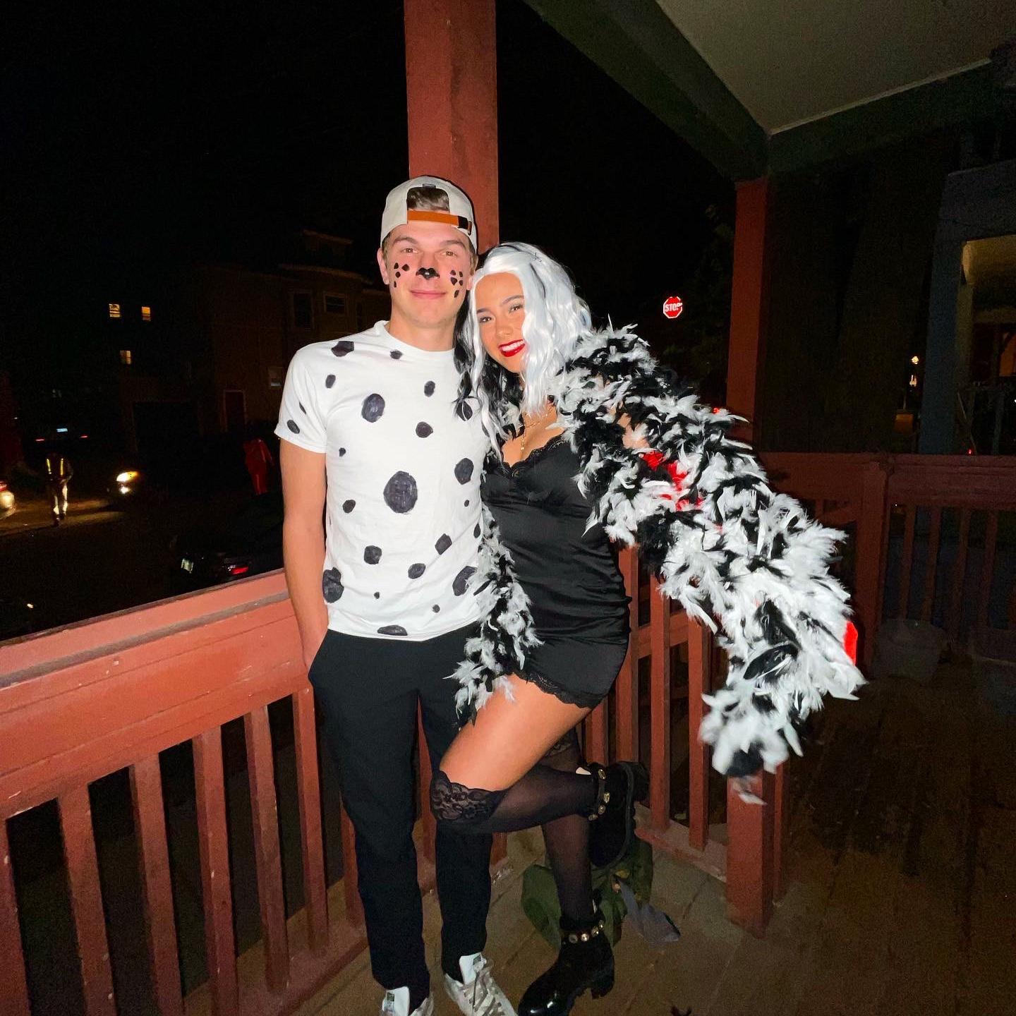 Halloween 2021 and first year we did a costume together!