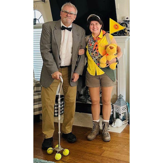 Carl and Russell from "Up"