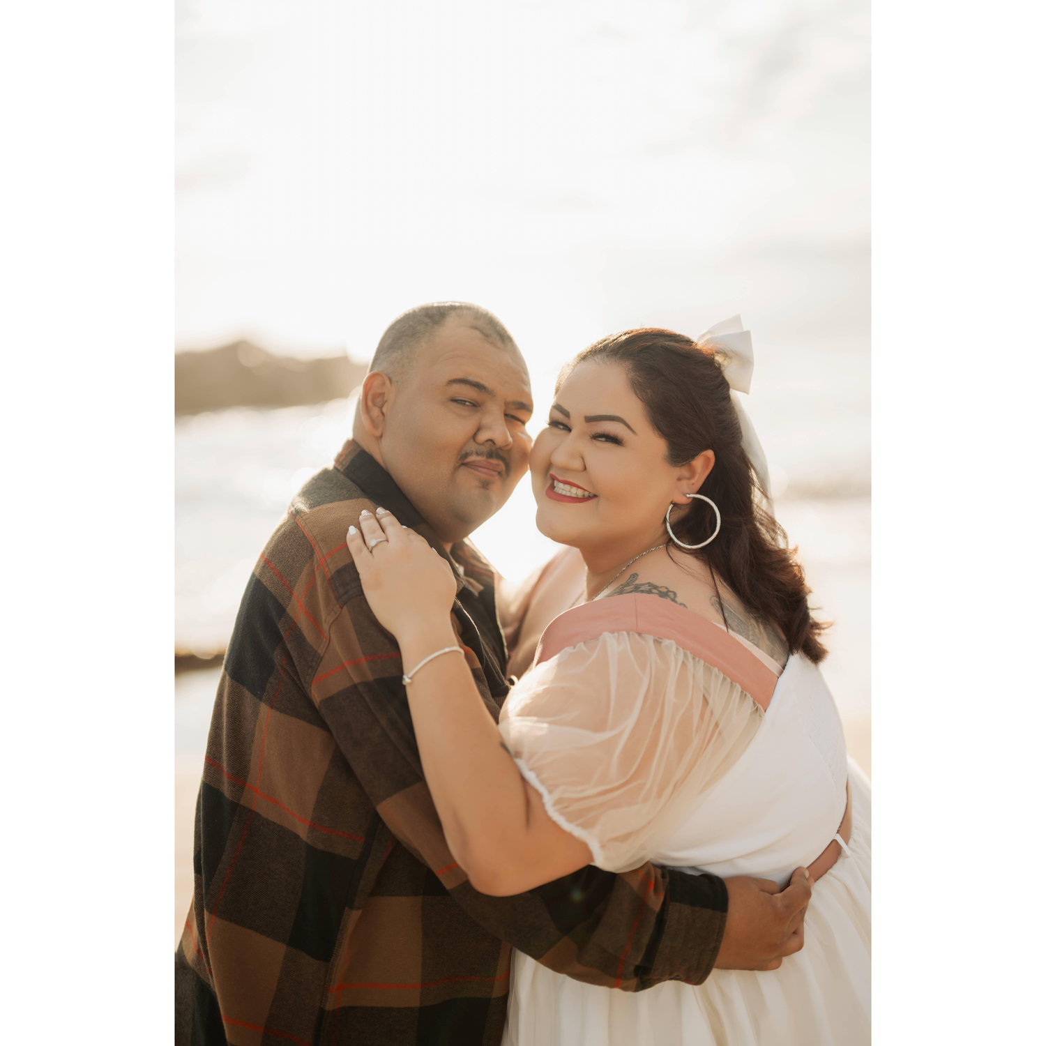 Looking forward to a new start in life together.
