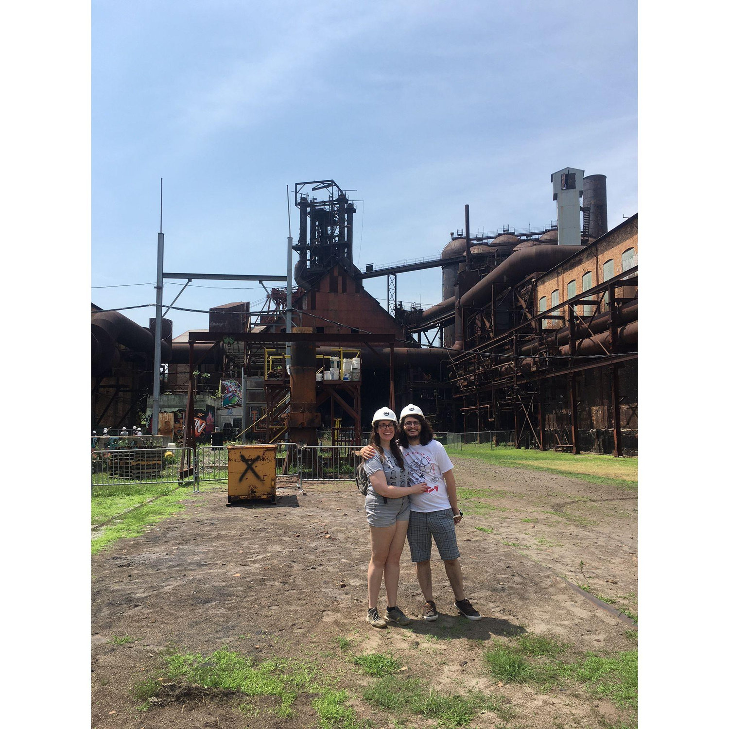Exploring Pittsburgh together- Carrie Blast Furnaces in July 2022