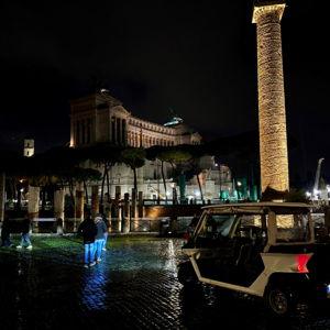Nighttime Golf Cart tour of Rome