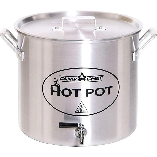 Camp Chef Hot Water Pot, 5 gal, 13.0in. x 13.0in. x 12.5in. HWP20A