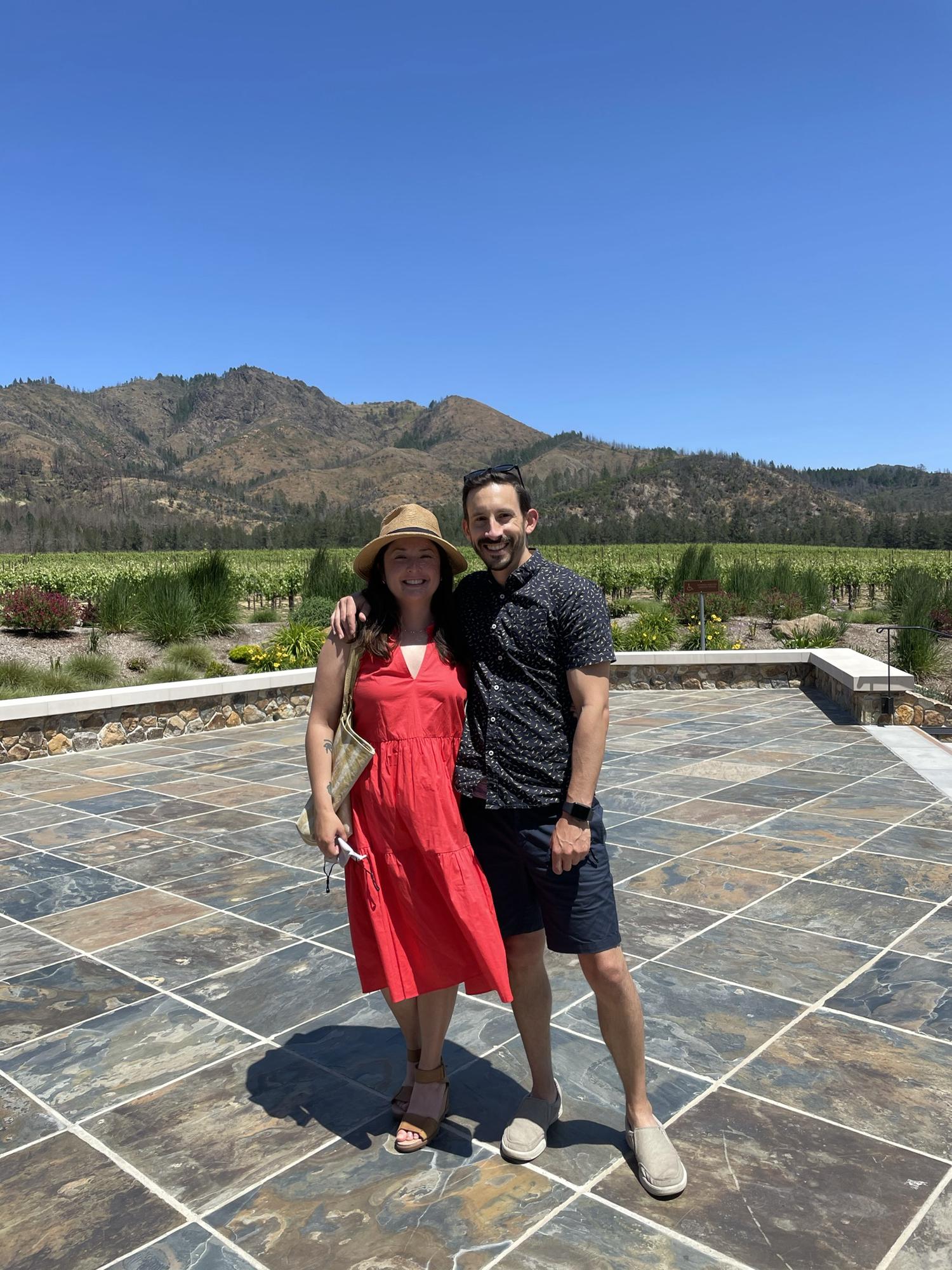 Wine tasting at St. Francis Winery in Kenwood (Sonoma wine country)