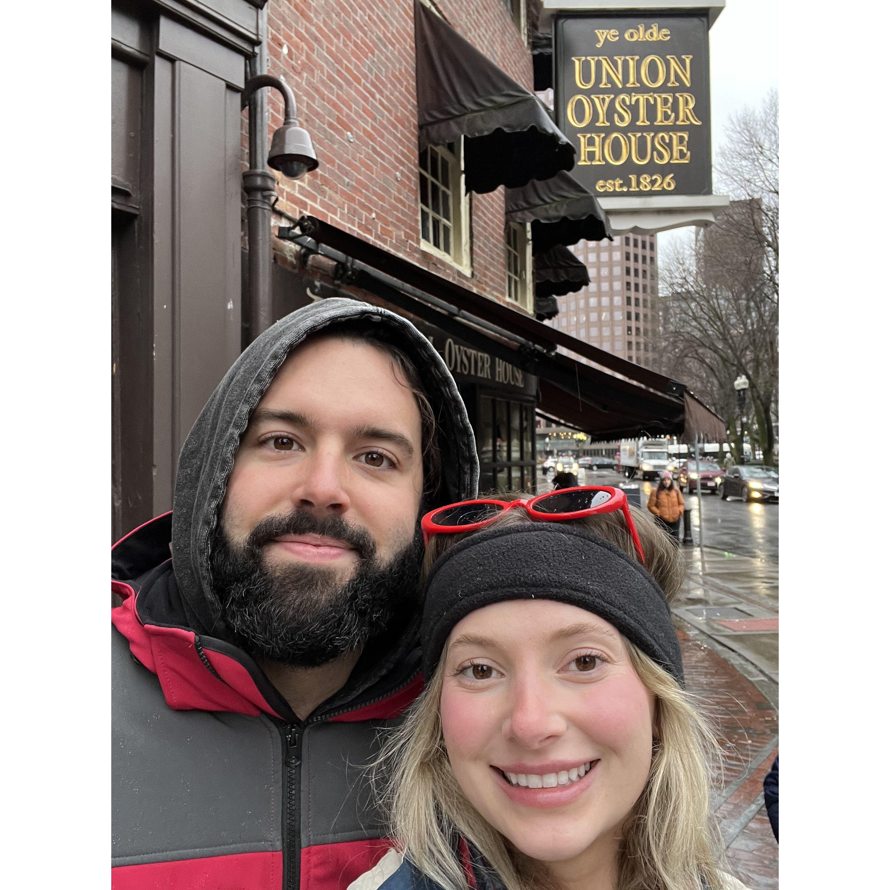 Union Oyster House in Boston