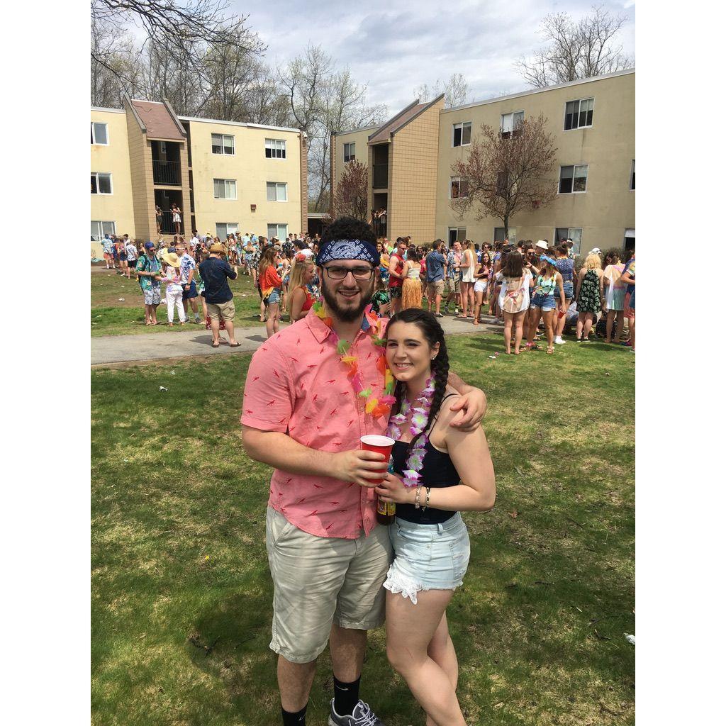 Pup Cup 2017 & our first picture together