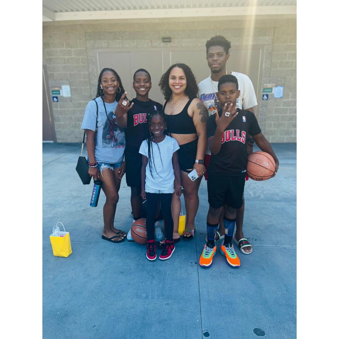 supporting Cam and Chris at their game (2023)