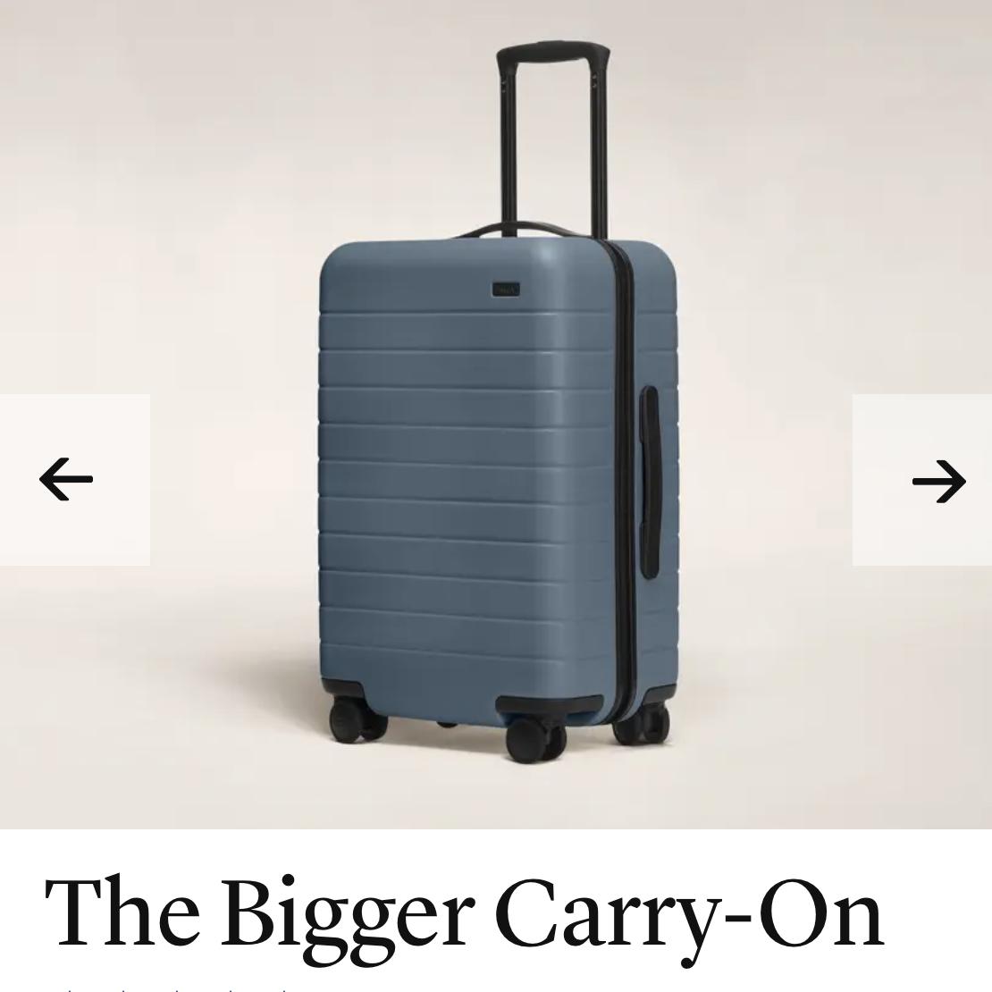 Away Luggage "The Bigger Carry-On" (Coast)
