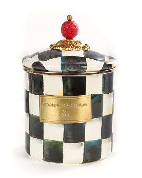 MacKenzie-ChildsCourtly Check Small Canister
