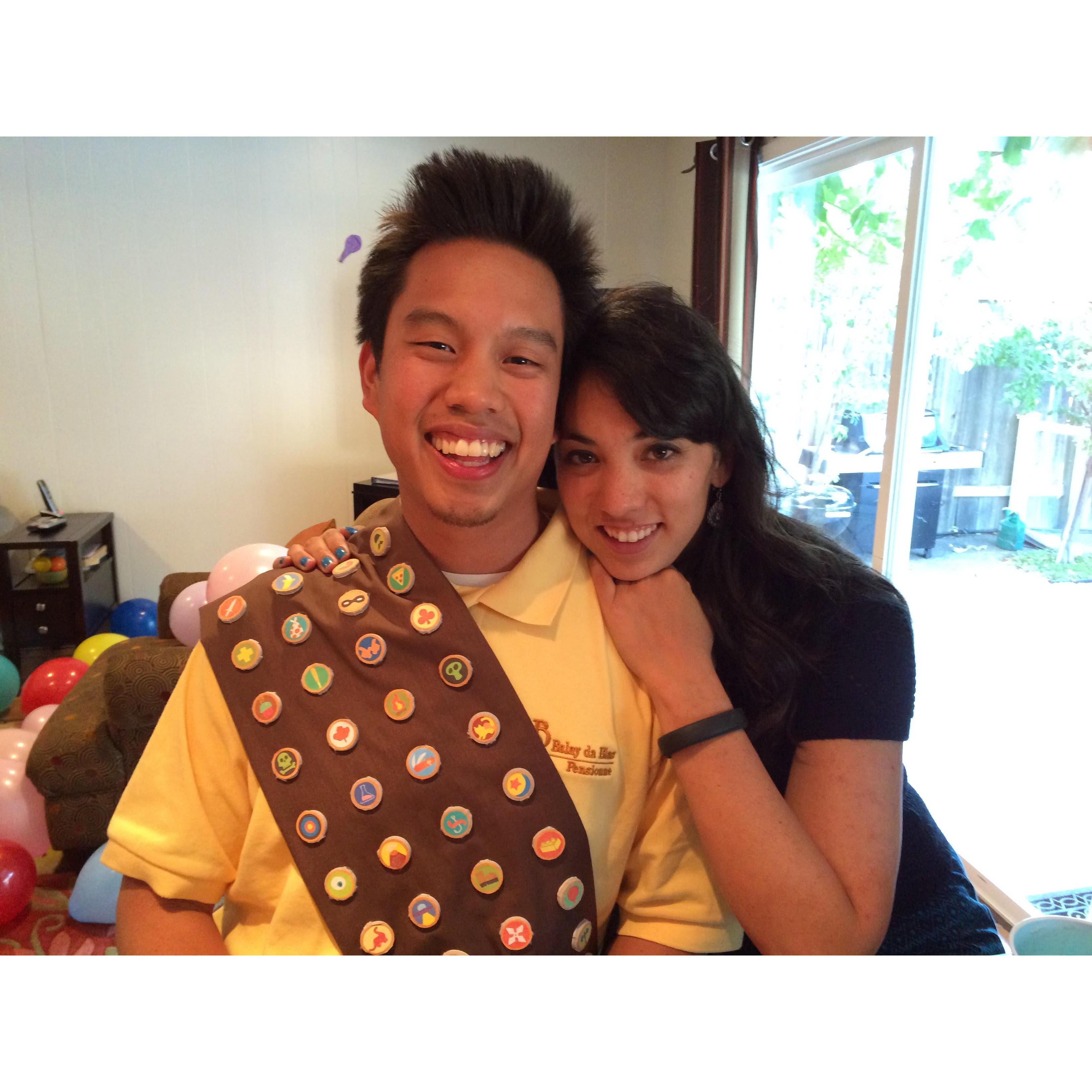 Deo's 30th Birthday party! It was Pixar's UP themed.