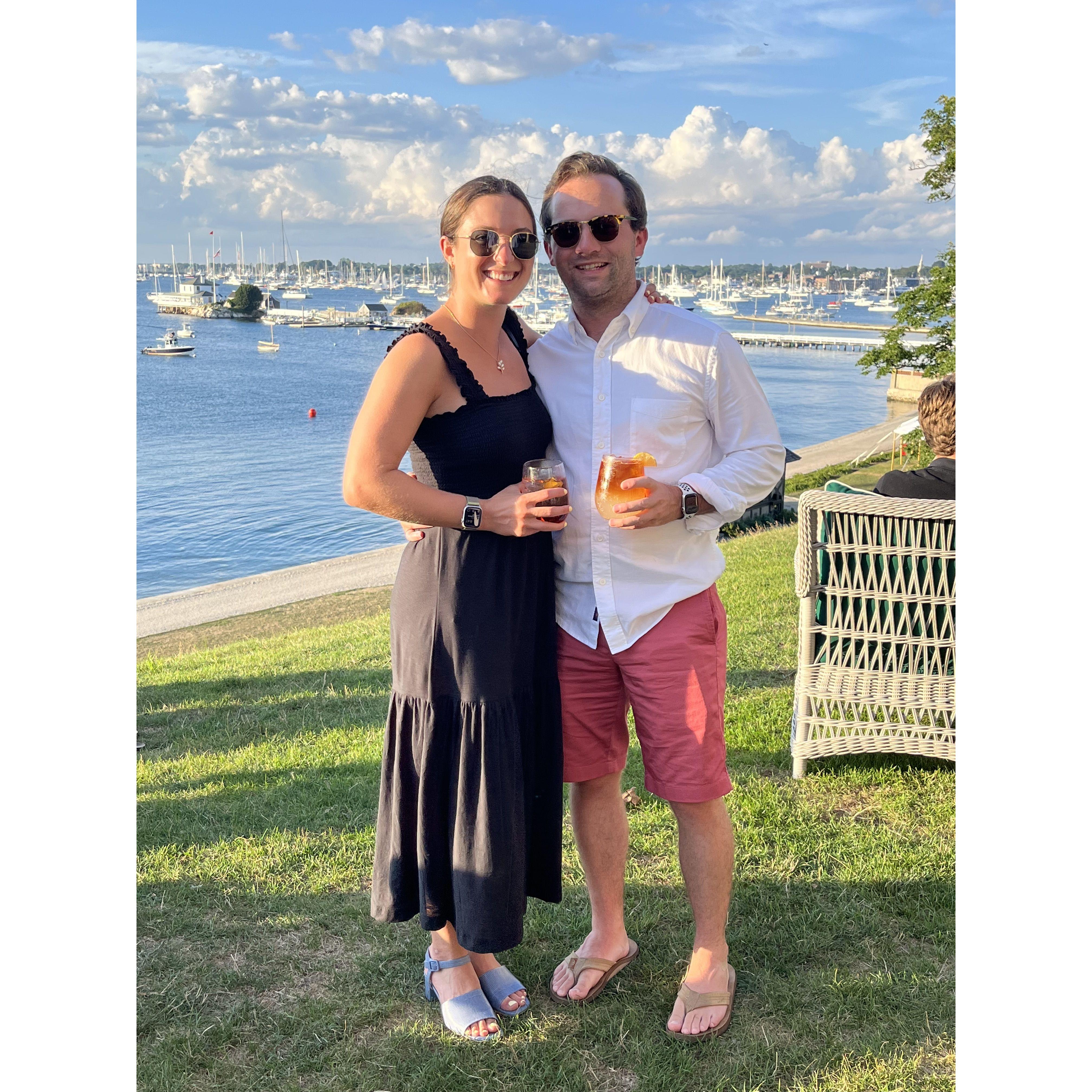 Enjoy being by the water and drinking dark & stormies or rum punches at NYYC!