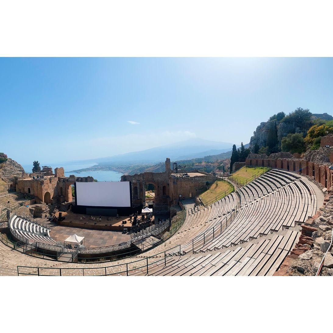 The ancient theatre of Taormina is the second largest theatre in Sicily. It offers wonderful views, and if you time it right, you might be able to be able to watch a play!