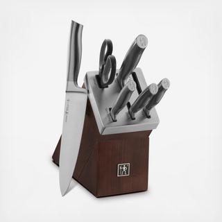 Graphite 7-Piece Self-Sharpening Knife Block Set