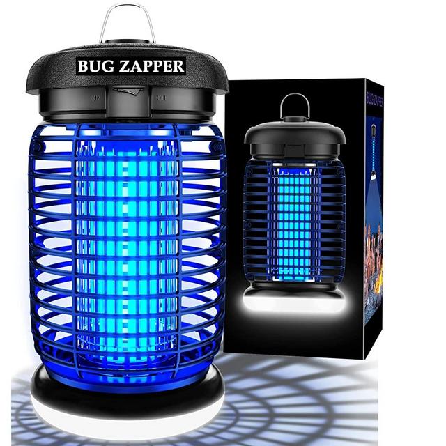 Bug Zapper with LED Light, Mosquito Zapper Outdoor Electric, Fly Zapper, Insect Zapper Electronic Fly Traps, Plug in Mosquito Killer for Indoor Outdoor Patio Yard