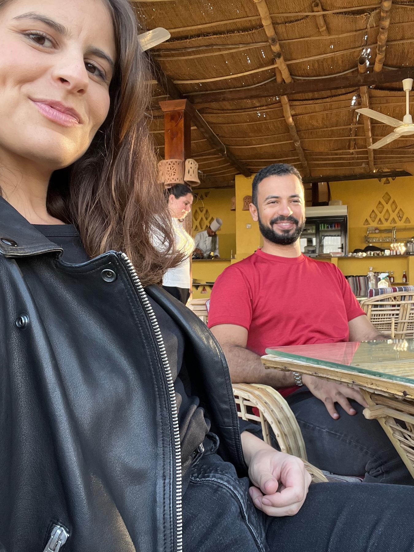 First trip as a married couple in Fayoum.