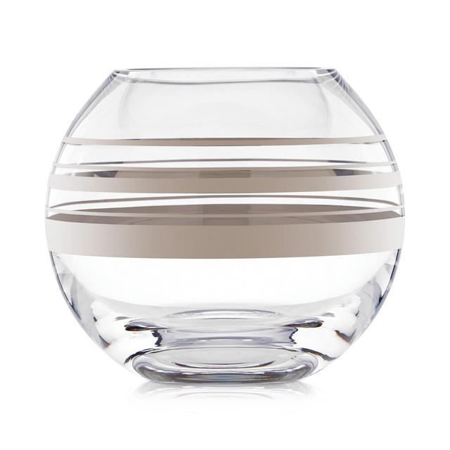 kate spade new york Hampton Street Platinum Rose Bowl Vase