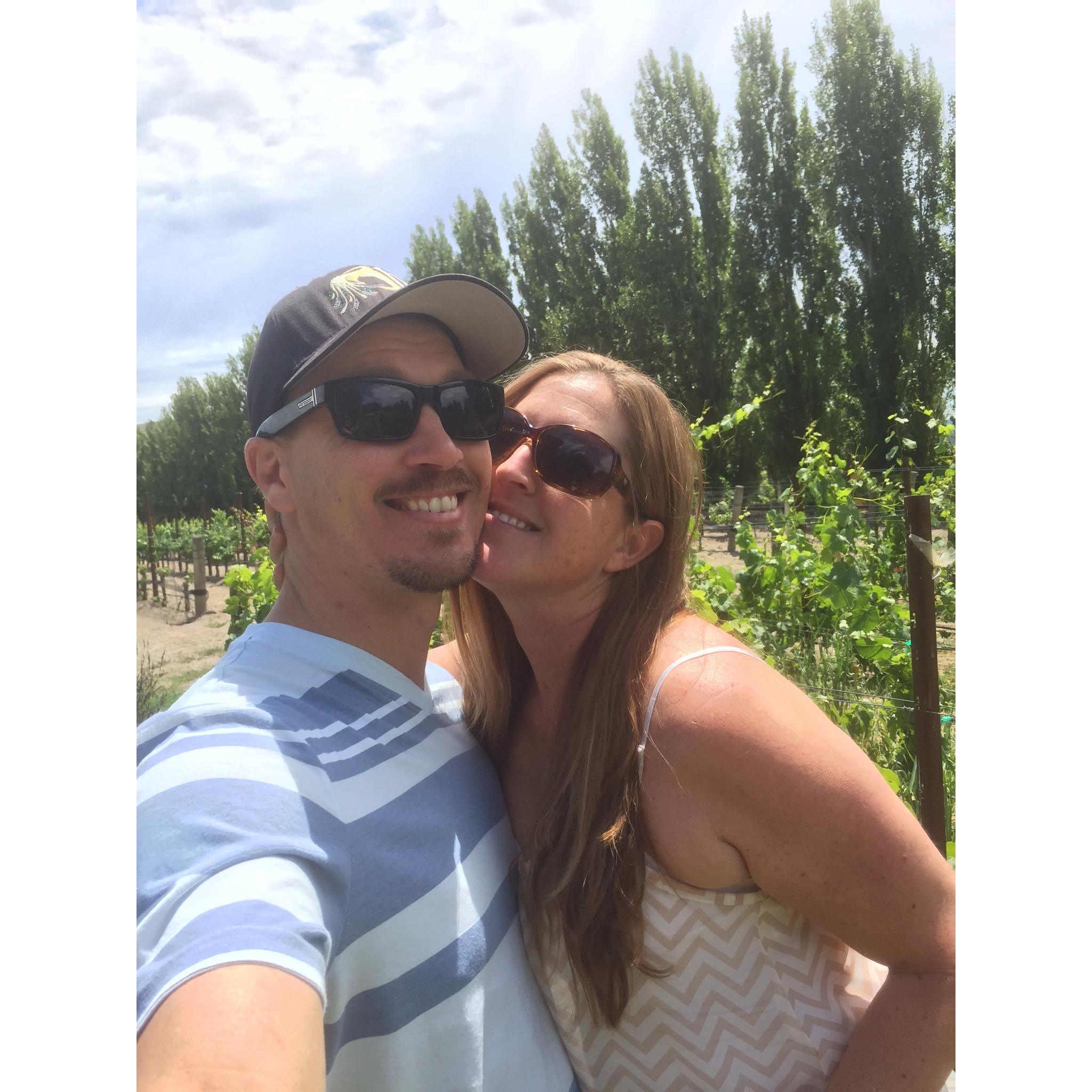 When we lived in Central California, our favorite thing to do was visit the beautiful wineries of Santa Barbara County