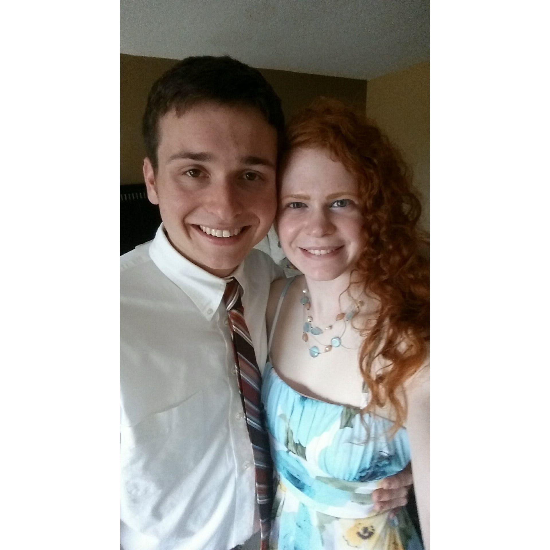 Ashley's uncle's wedding (May 2017)