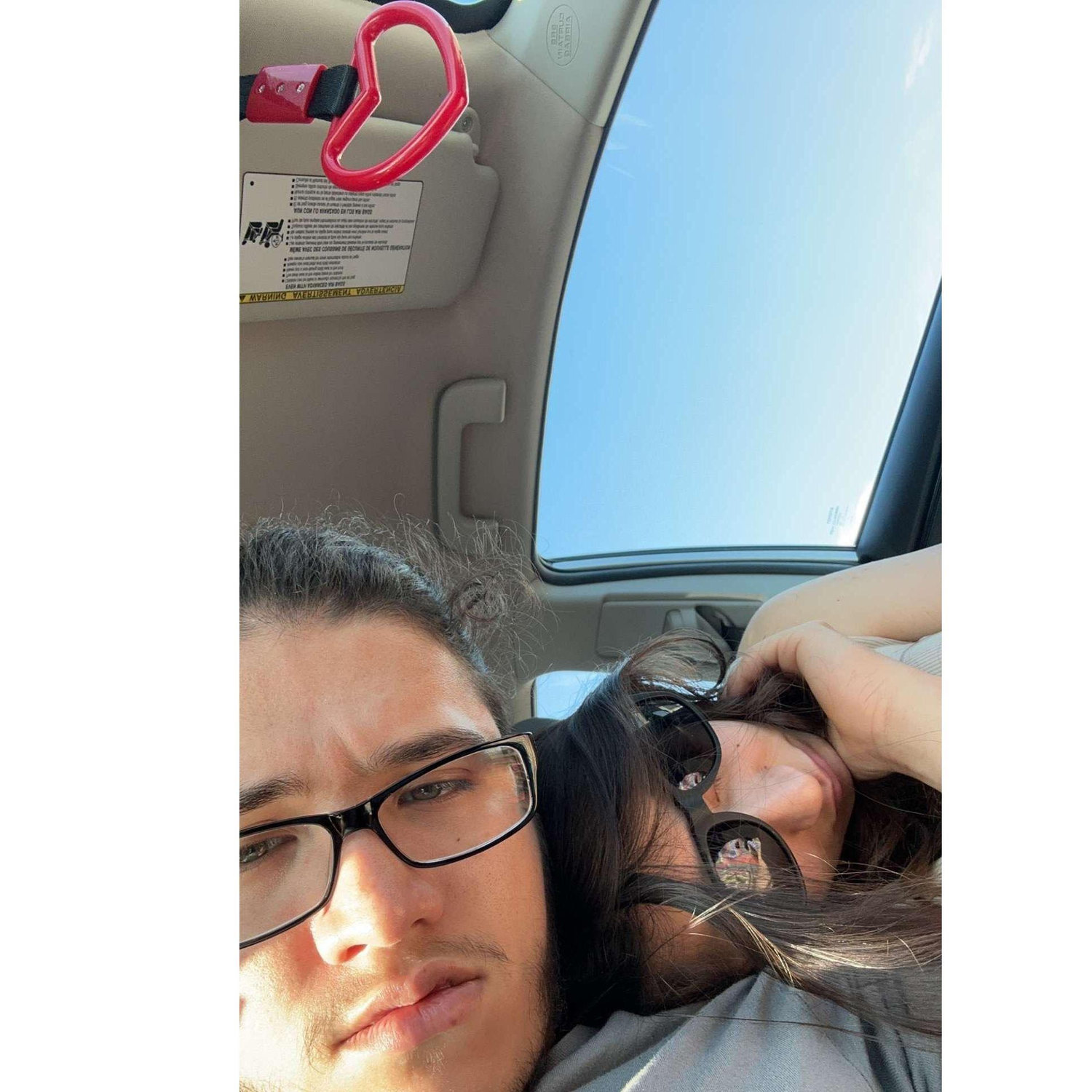 Jen can never stay awake during car rides