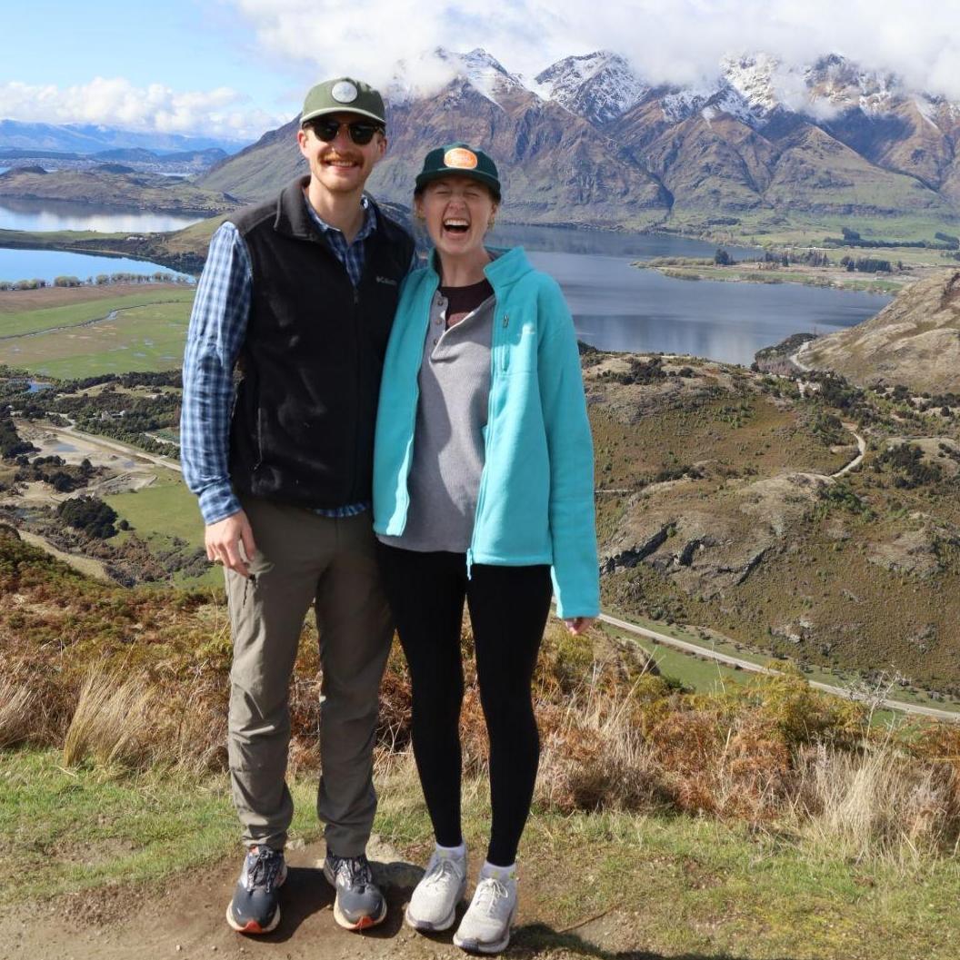 The was a relationship test haha! We started on a short hike originally supposed to be an easy 3 miles. This turned into 7 miles & ended climbing down a water fall! Abbie was a little grumpy with me!