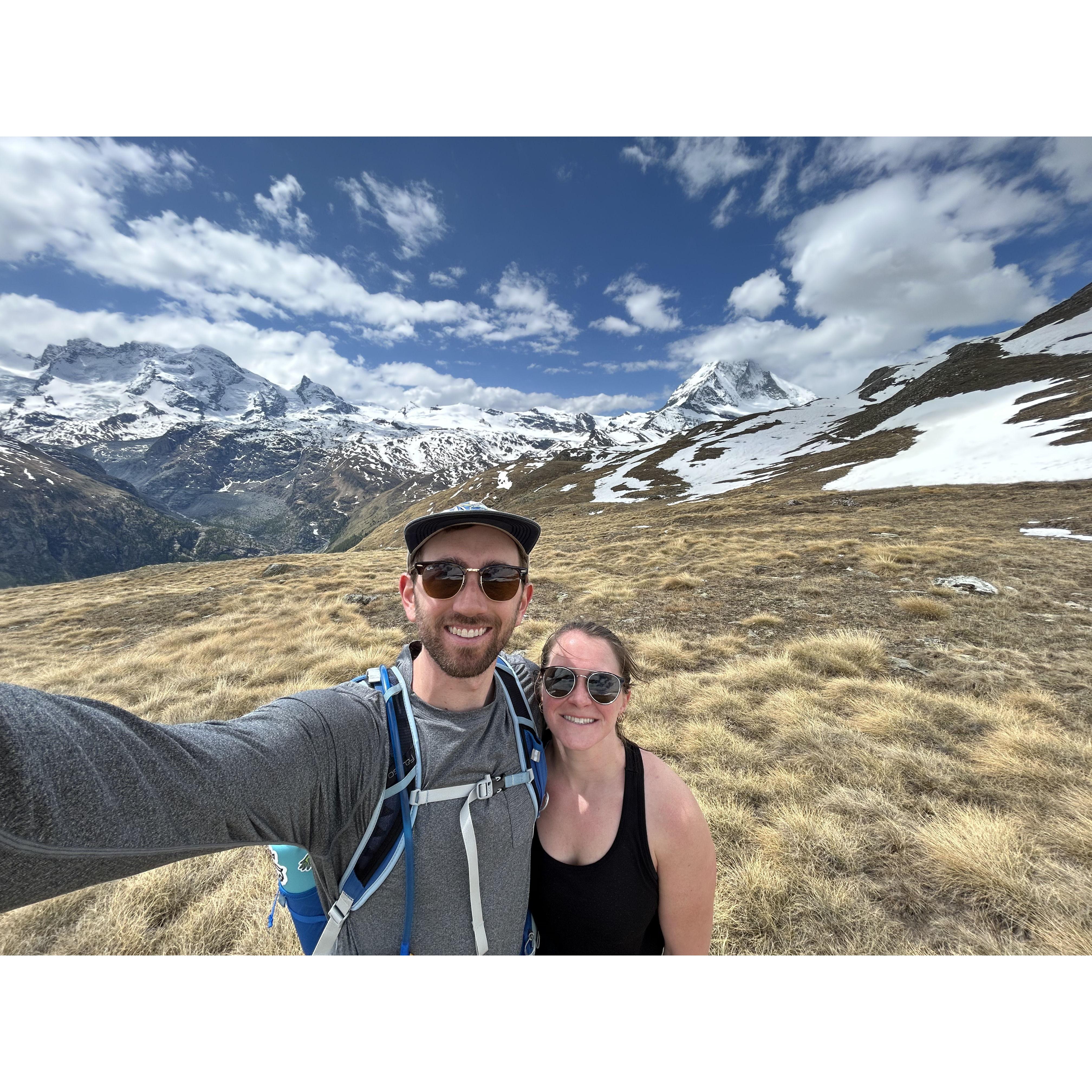The most amazing and dangerous hike we have ever done! Zermatt, Switzerland 6/1/23