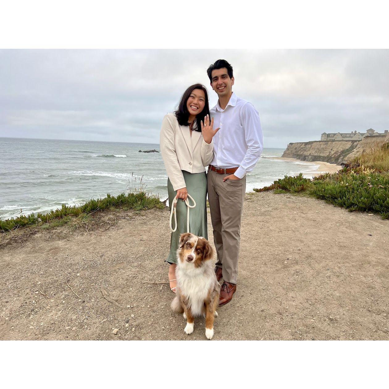 Our engagement in Half Moon Bay