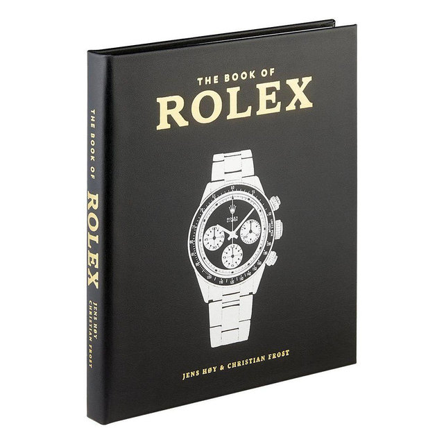 Graphic Image The Book of Rolex Leather Bound Book