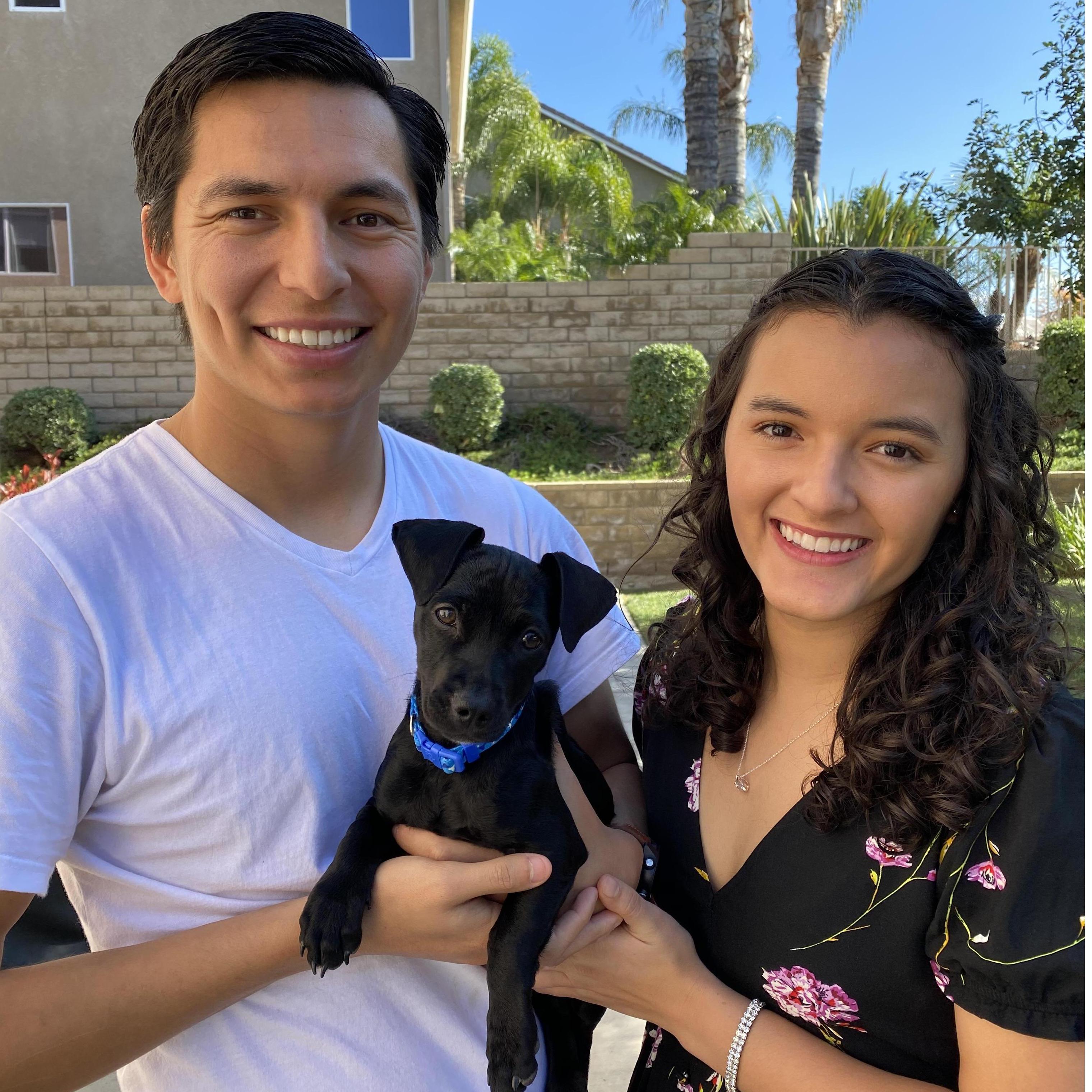 Joel and Lexi adopt Nakia 
Dec. 2019