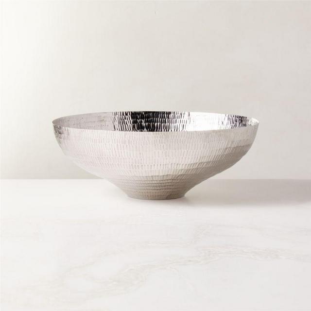 Thatch Polished Stainless Steel Serving Bowl
