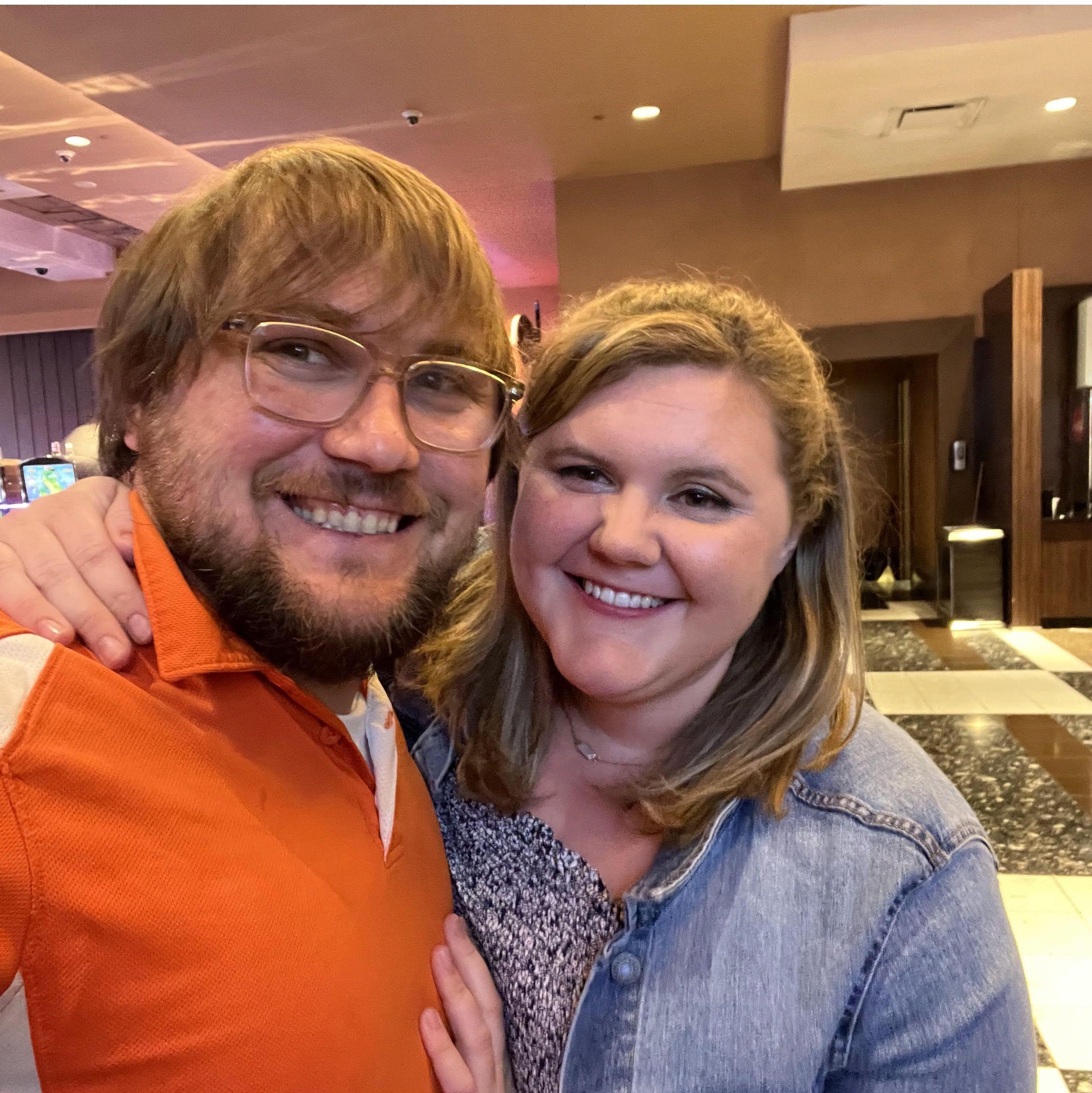 Our first anniversary together