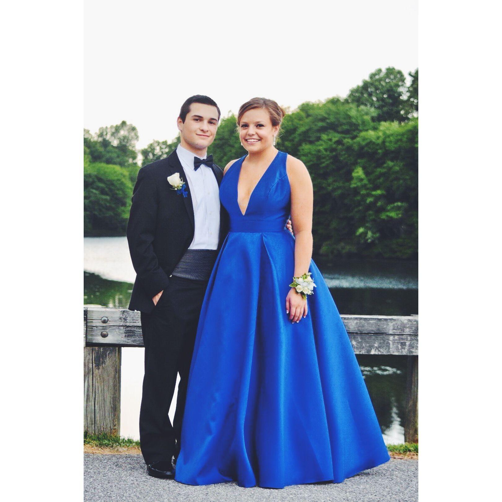 Senior Prom - 1 year dating - 2017