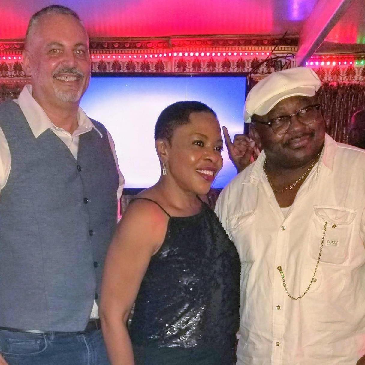 A Cameroonian musician performed at J's birthday party at Kitchen Near You.
