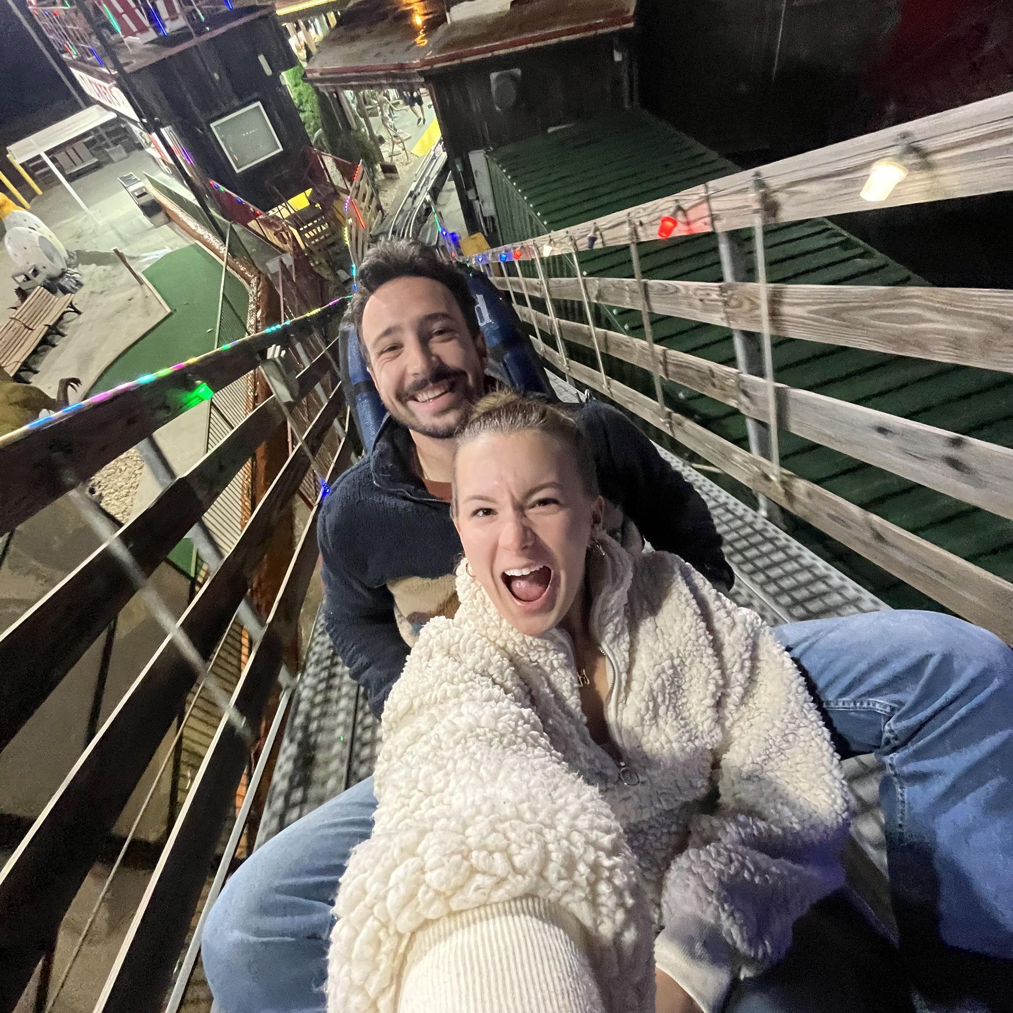 Alpine coaster in Pigeon Forge, TN