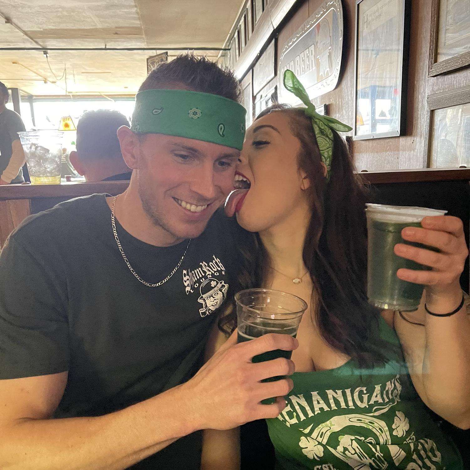 First St Patrick’s Day together ☘️