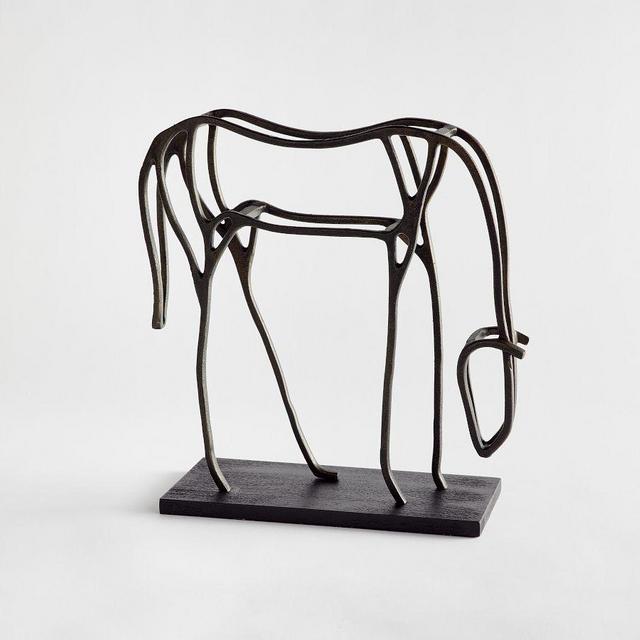 Horse Object, Large, Bronze