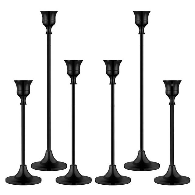 Candlestick Holders Taper Candle Holder for Candlesticks Vintage Modern Decorative Candle Stick Long Holder for Fireplace Party Dining Home