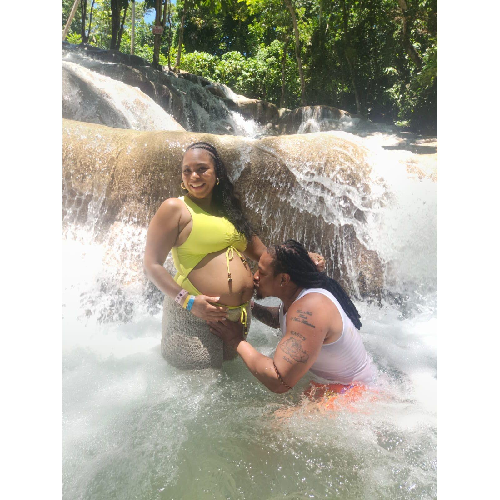 Baby moon in Jamaica- Pregnant with Jax
