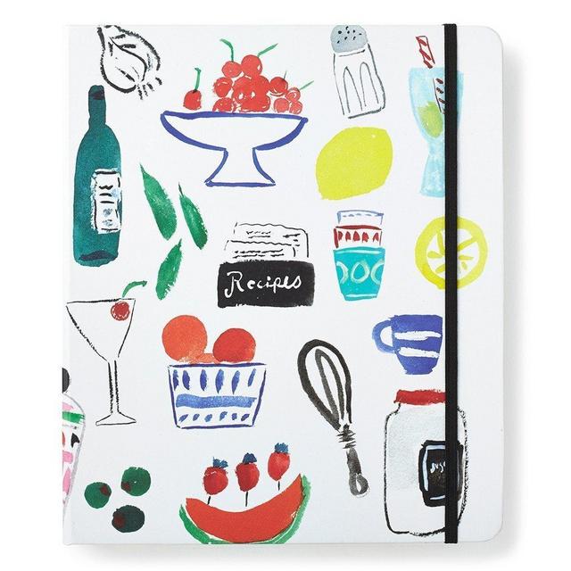Kate Spade New York Recipe Book, White