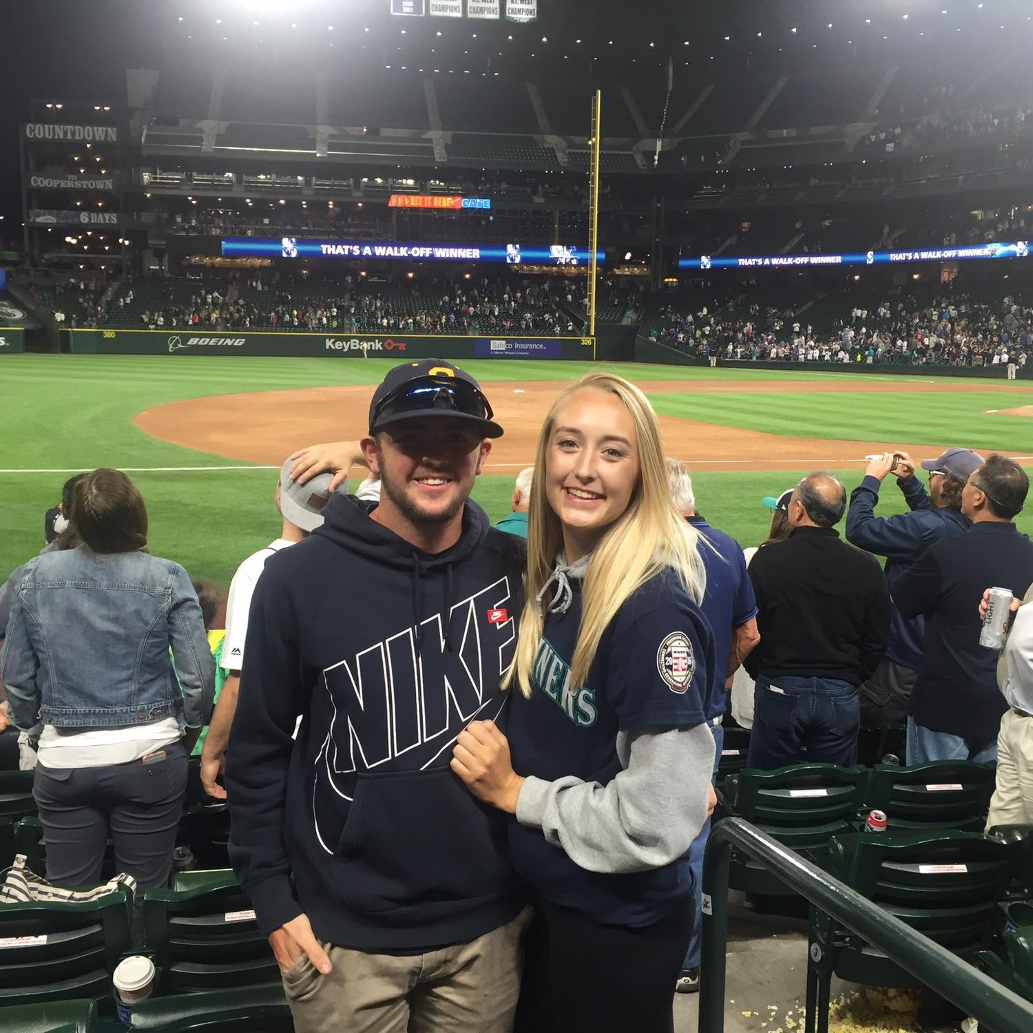 Our first date⚾️