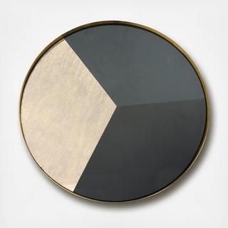 Geometric Glass Tray