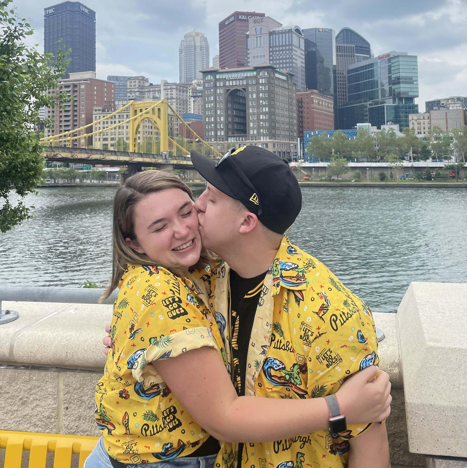 We love going to Luau games and collecting all the fun shirts and bucket hats