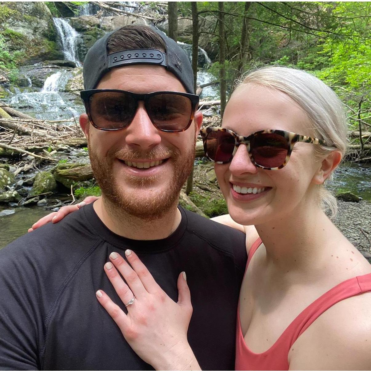 Our engagement. Delaware Water Gap.